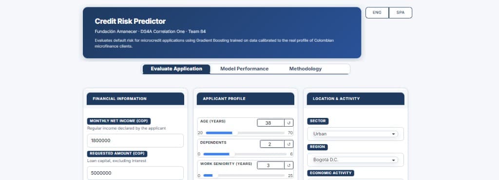 DS4A Credit Risk & Payment Prediction preview